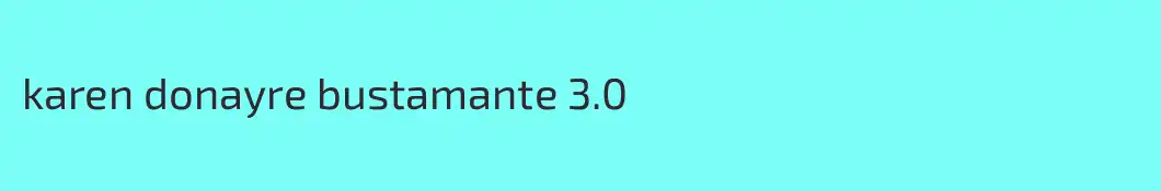 karen donayre bustamante 3.0